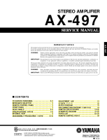 Yamaha AX-497-Service-Manual